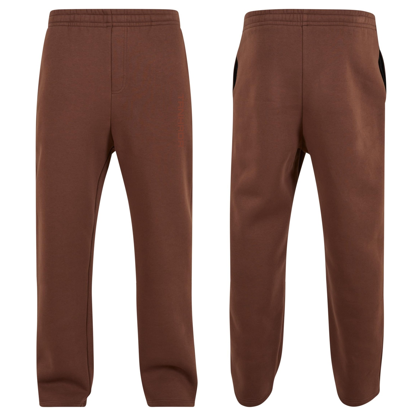 BROEKEN | TRACKPANTS Chocolade bruin