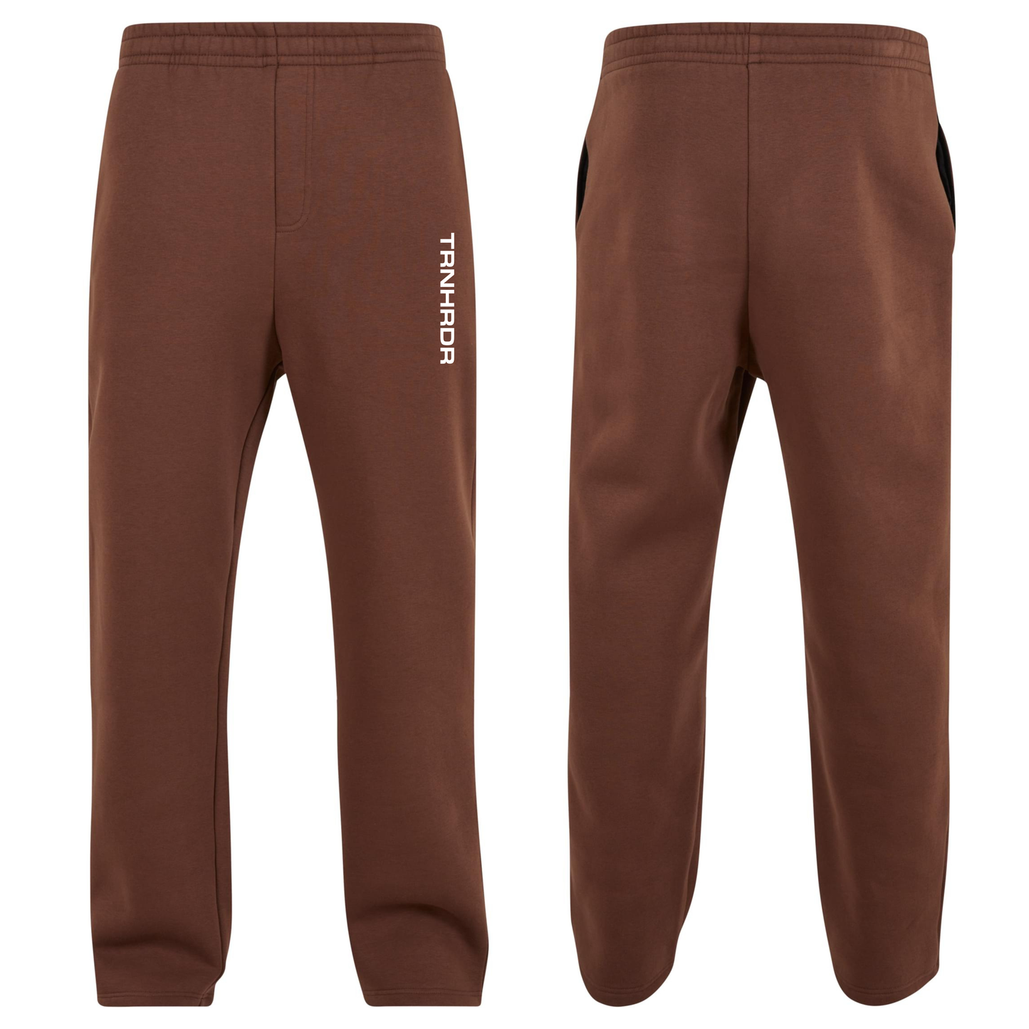 BROEKEN | TRACKPANTS Chocolade bruin