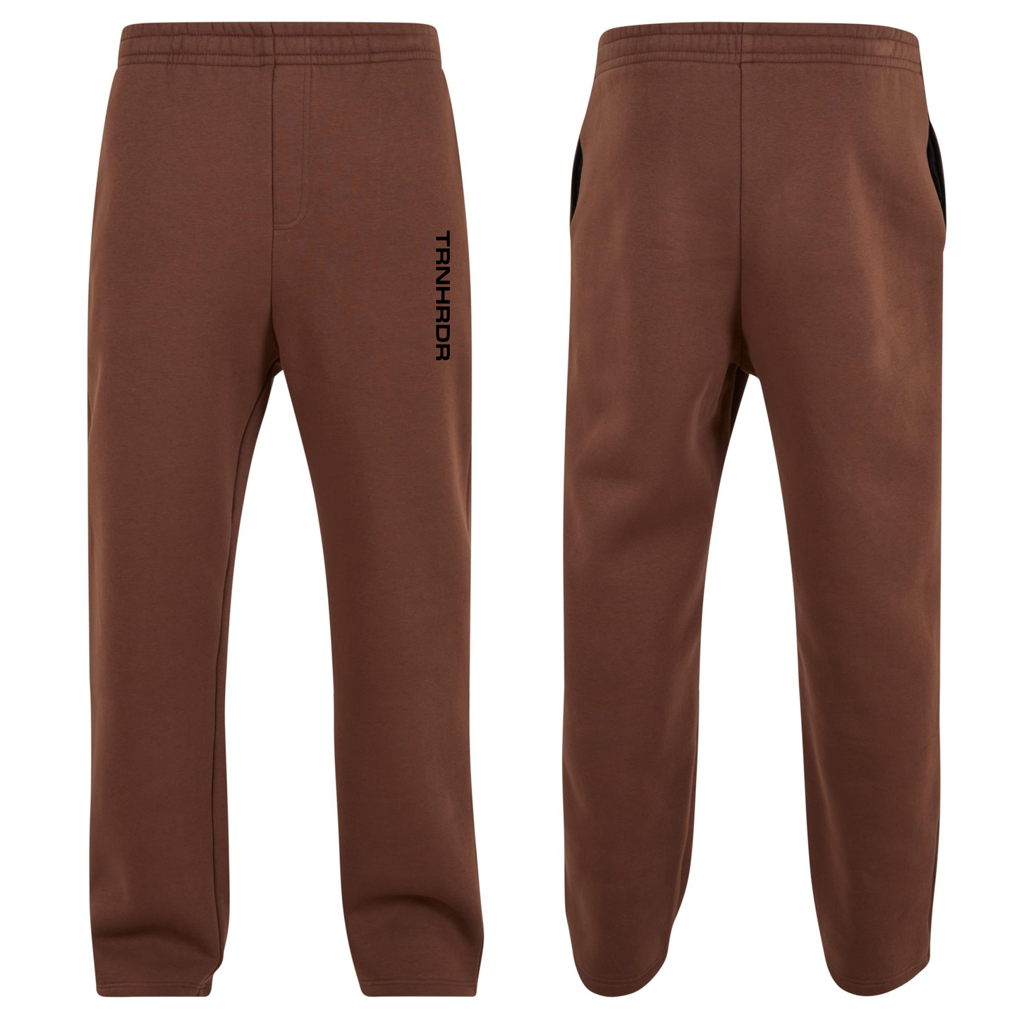 BROEKEN | TRACKPANTS Chocolade bruin