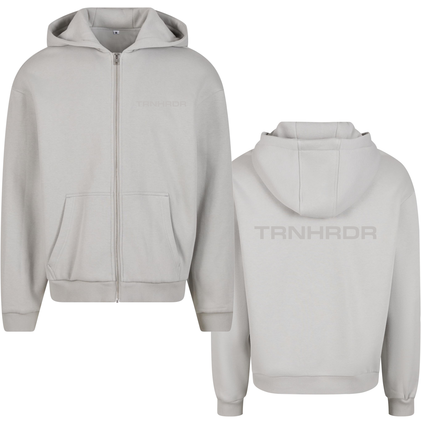 HOODIES | SOFTZIPPER Lichtgrijs