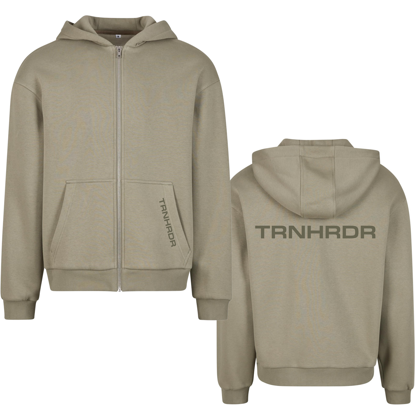 HOODIES | SOFTZIPPER Olijf