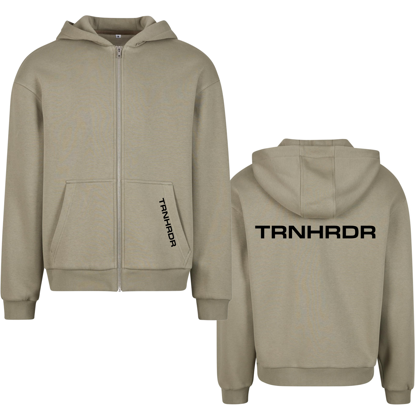 HOODIES | SOFTZIPPER Olijf