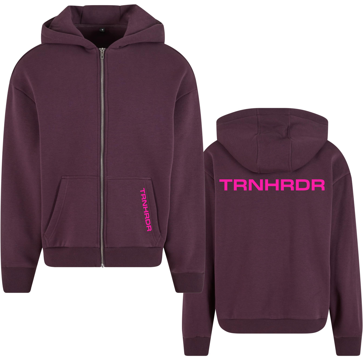 HOODIES | SOFTZIPPER Paars