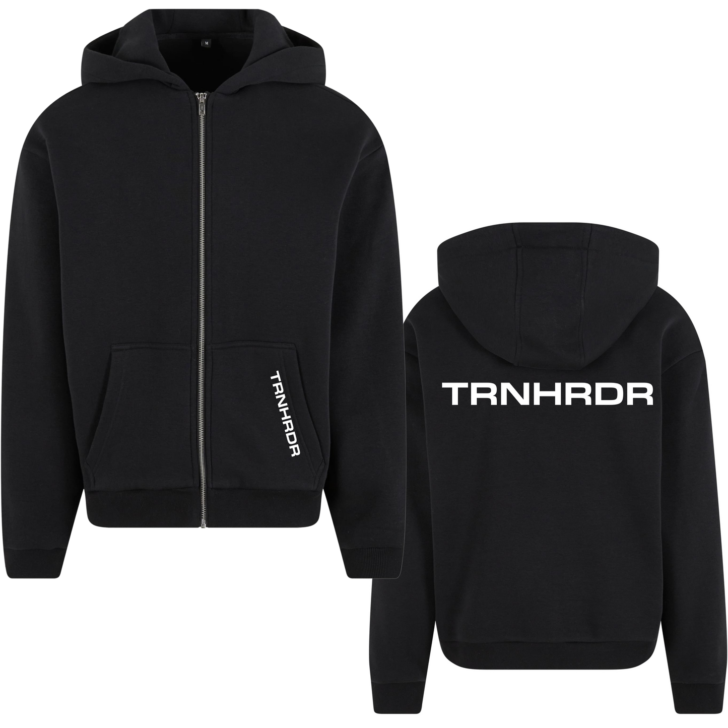 HOODIES | SOFTZIPPER Zwart